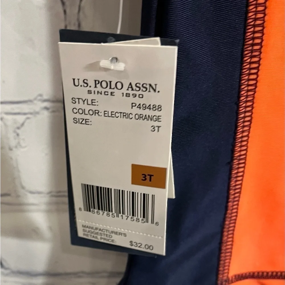 Toddler Polo two piece swimwear
